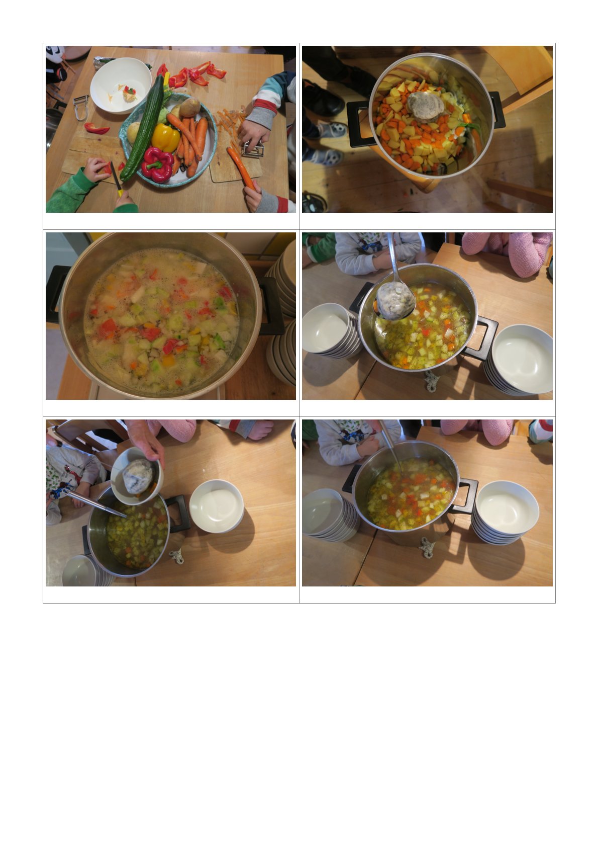 Steinsuppe (Lieblings-Gericht der Mond-Gruppe)